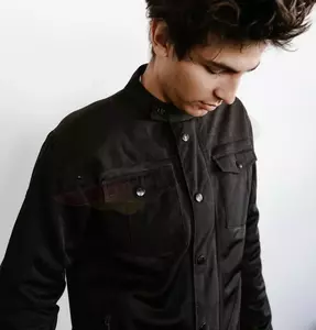Jachetă de motocicletă Broger California neagră XXL din material textil-4