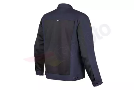 Broger California tengerészkék-fekete textil motoros dzseki XXS-2
