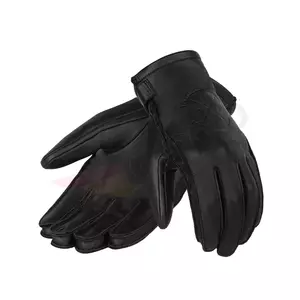 Broger Alaska δερμάτινα γάντια μοτοσικλέτας μαύρο XS-2