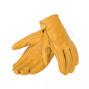 Broger Alaska Vintage sand S gants de moto en cuir-2