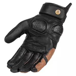 Broger Ohio gants moto cuir Vintage marron XS-2