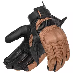 Broger Ohio Vintage gants de moto en cuir marron XL-1
