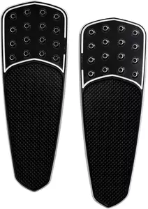 Accutronix Navrtane stopalke za voznikove noge Indian črna/srebrna
