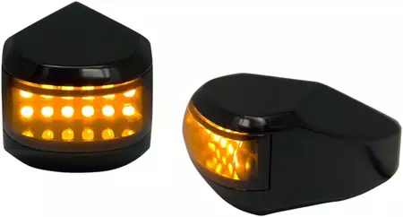 Alloy Art clignotants LED pour Harley-Davidson-1