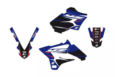 Motorfiets stickerset + BlackBird Yamaha YZ zadelhoes-3