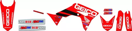 BlackBird Replica Geico Honda CRF motorbike sticker set - 2136R19