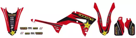 BlackBird Rockstar Honda CR motorkerékpár matricák készlet - 2136L