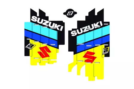 Aufkleber Sticker für Kühlerlamellen Kühlerdeckel Blackbird Suzuki - A303R8