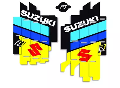 Naklejki na kratki osłony chłodnicy Blackbird Suzuki - A301R8