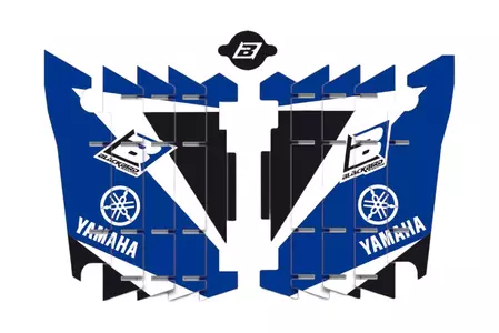 Aufkleber Sticker für Kühlerlamellen Kühlerdeckel Blackbird Yamaha - A205N