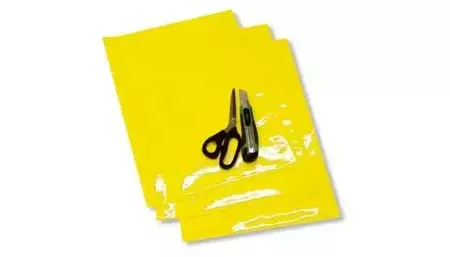 Película plástica de vinil 33x47cm Blackbird 3 pcs amarelo fluo - 5051/50