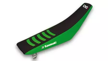 Funda asiento Blackbird Double Grip 3 Kawasaki KX verde/negro - 1425H