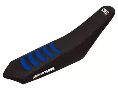 Blackbird Double Grip 3 Sherco sėdynės užvalkalas juodas/mėlynas - 1E00H