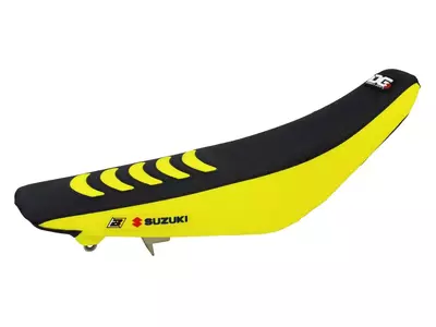 Blackbird Double Grip 3 Suzuki RM prevleka za sedež rumena/črna - 1318H
