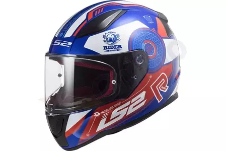 LS2 FF353 RAPID STRATUS AZUL VERMELHO BRANCO XL capacete integral de motociclista-1