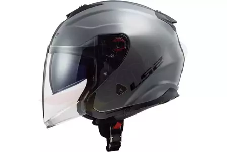 LS2 OF521 INFINITY NARDO GREY casco de moto abierto M-2