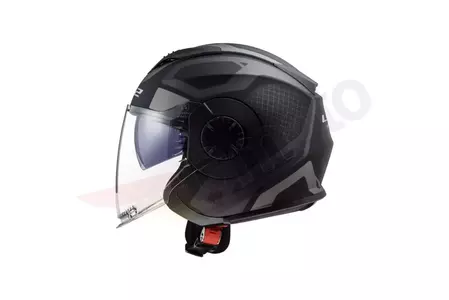 LS2 OF570 VERSO MARKER MATT BLACK TITAN XS casco moto open face-2