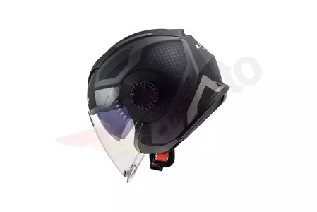 LS2 OF570 VERSO MARKER MATT BLACK TITAN XS casco moto open face-3