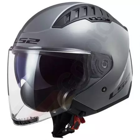 LS2 OF600 COPTER SOLID NARDO GREY S casco moto aperto - AK3060037043