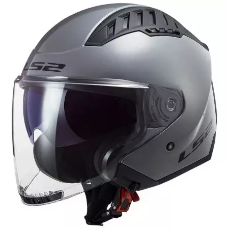 LS2 OF600 COPTER SOLID NARDO GREY L motorcykelhjelm med åbent ansigt-1