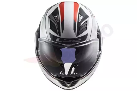 LS2 FF900 VALIANT II HUB casco de moto BLANCO PLATA 3XL-2