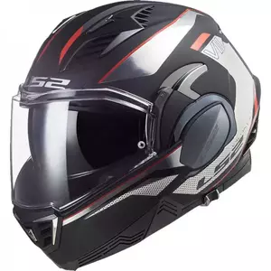 LS2 FF900 VALIANT II HUB TITANIO NEGRO L casco moto mandíbula - AK5090024125