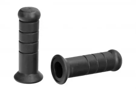 Punhos - guiador em borracha preta 22 mm - 318500
