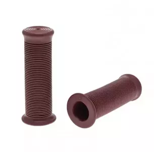 Håndtag - styrgummi 22 mm stropper klassisk brun - 318519