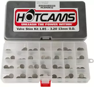 "Hot Cams" 13 mm vožtuvų plokštelių rinkinys - HCSHIM32