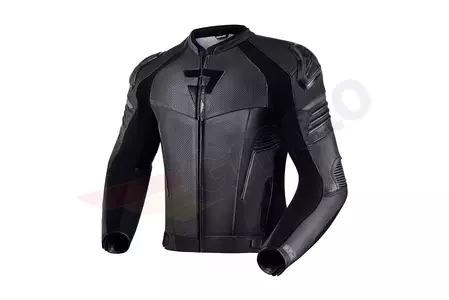 Rebelhorn Vandal chaqueta de moto de cuero negro 48-1
