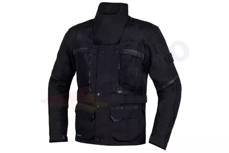 Rebelhorn Cubby IV textilná bunda na motorku čierna 3XL - RH-TJ-CUBBY-IV-01-3XL