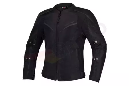 Veste de moto textile pour femme Rebelhorn Hiflow IV Lady noir DL - RH-TJ-Hiflow-IV-01-DL