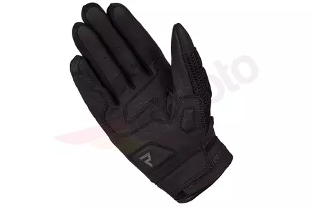 Γυναικεία δερμάτινα γάντια μοτοσικλέτας Rebelhorn Gap II Lady μαύρο DXL-3