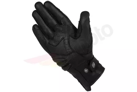 Rebelhorn Hunter guantes de moto de cuero negro L-3
