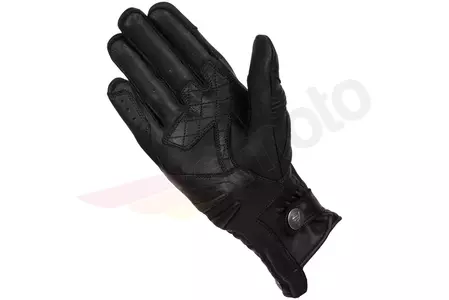 Rebelhorn Hunter Lady negro DM guantes de moto de cuero de las mujeres-3