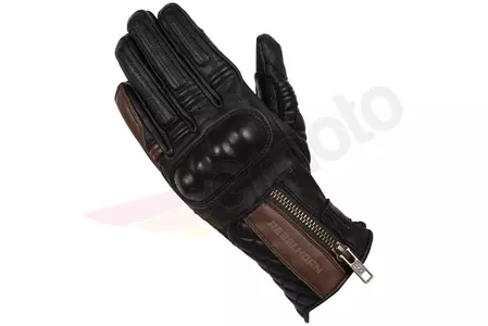 Rebelhorn Hunter Lady винтидж кафяви DL дамски кожени ръкавици за мотоциклет-2