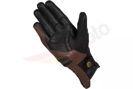 Rebelhorn Hunter Lady vintage marron DL gants de moto en cuir pour femme-3