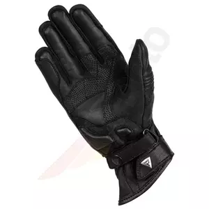 Mănuși de motocicletă din piele pentru femei Rebelhorn Runner Lady negru DM-3