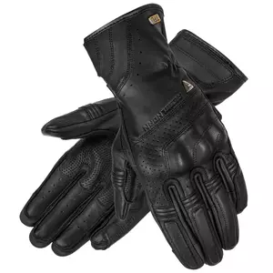 Rebelhorn Runner TFL перфорирани кожени ръкавици за мотоциклет черни 4XL-1