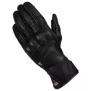 Mănuși de motocicletă din piele perforată Rebelhorn Runner TFL negru S-2