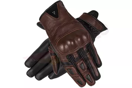 Rebelhorn Thug II Lady brun DL gants de moto en cuir pour femme-1