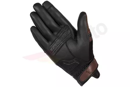 Rebelhorn Thug II vintage guantes de moto de cuero marrón XS-3