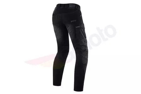 Spodnie motocyklowe jeans Rebelhorn Vandal Denim czarne W32L32-2
