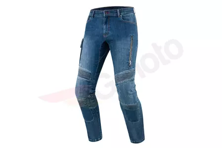 Pantalones de moto Rebelhorn Vandal Denim azul W28L32-1