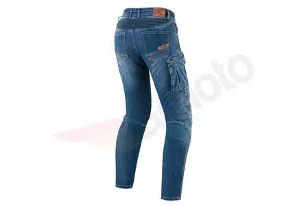 Pantalones de moto Rebelhorn Vandal Denim azul W28L32-2