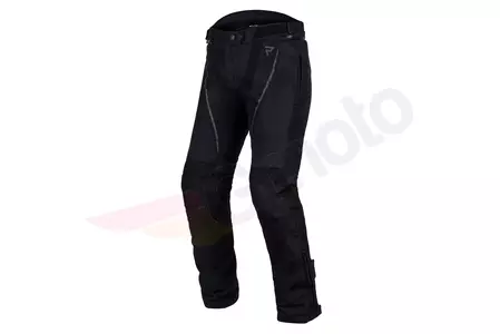 Calças de motociclismo têxteis para mulher Rebelhorn Flux Lady preto DXXL - RH-TP-FLUX-01-DXXL