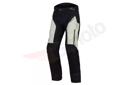 Pantaloni de motocicletă Rebelhorn Hiker III din material textil negru-gri 6XL-1