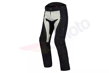 Calças de motociclismo têxteis para mulher Rebelhorn Hiker III Lady preto-cinzento D3XL-1