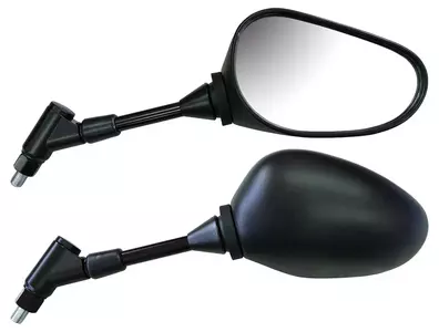 Emgo oglindă de motocicletă dreapta negru