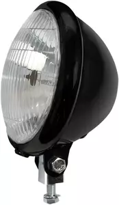 Reflektor prednje luči 146 mm Emgo Bates-Style črn - 66-84151BSD